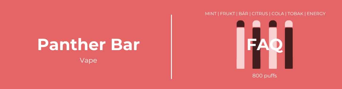 panther bar vape faq
