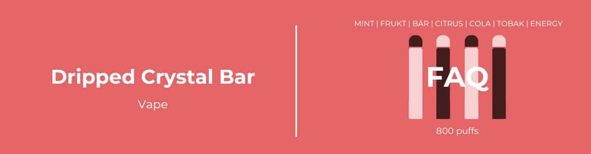 dripped crystal bar faq
