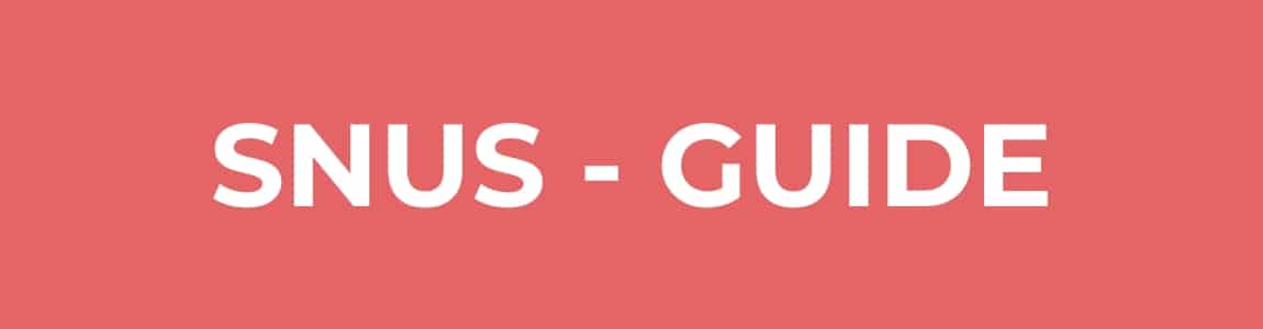 SNUS GUIDE