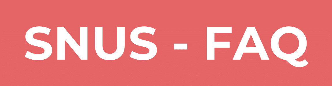 Snus FAQ
