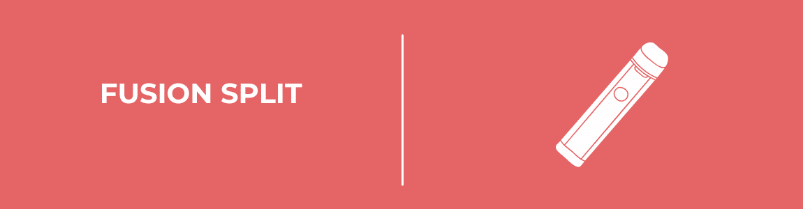 DRIPPED FUSION SPLIT VAPE
